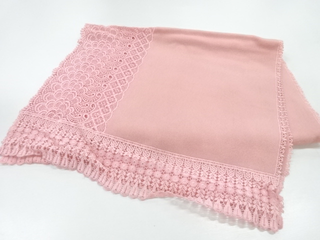 レース花模様ショール